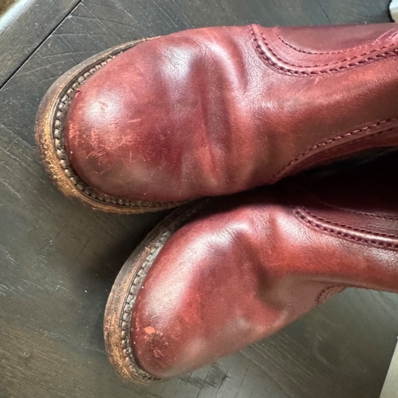 Rare Frye Jane Tall - Plum - size 7 - Picture 5 of 8